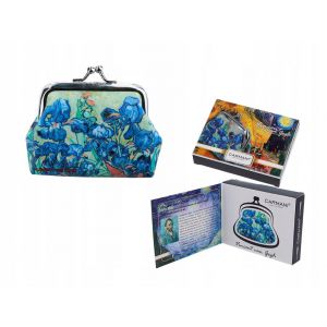 Portfelik Carmani mały - V. van Gogh, Irysy